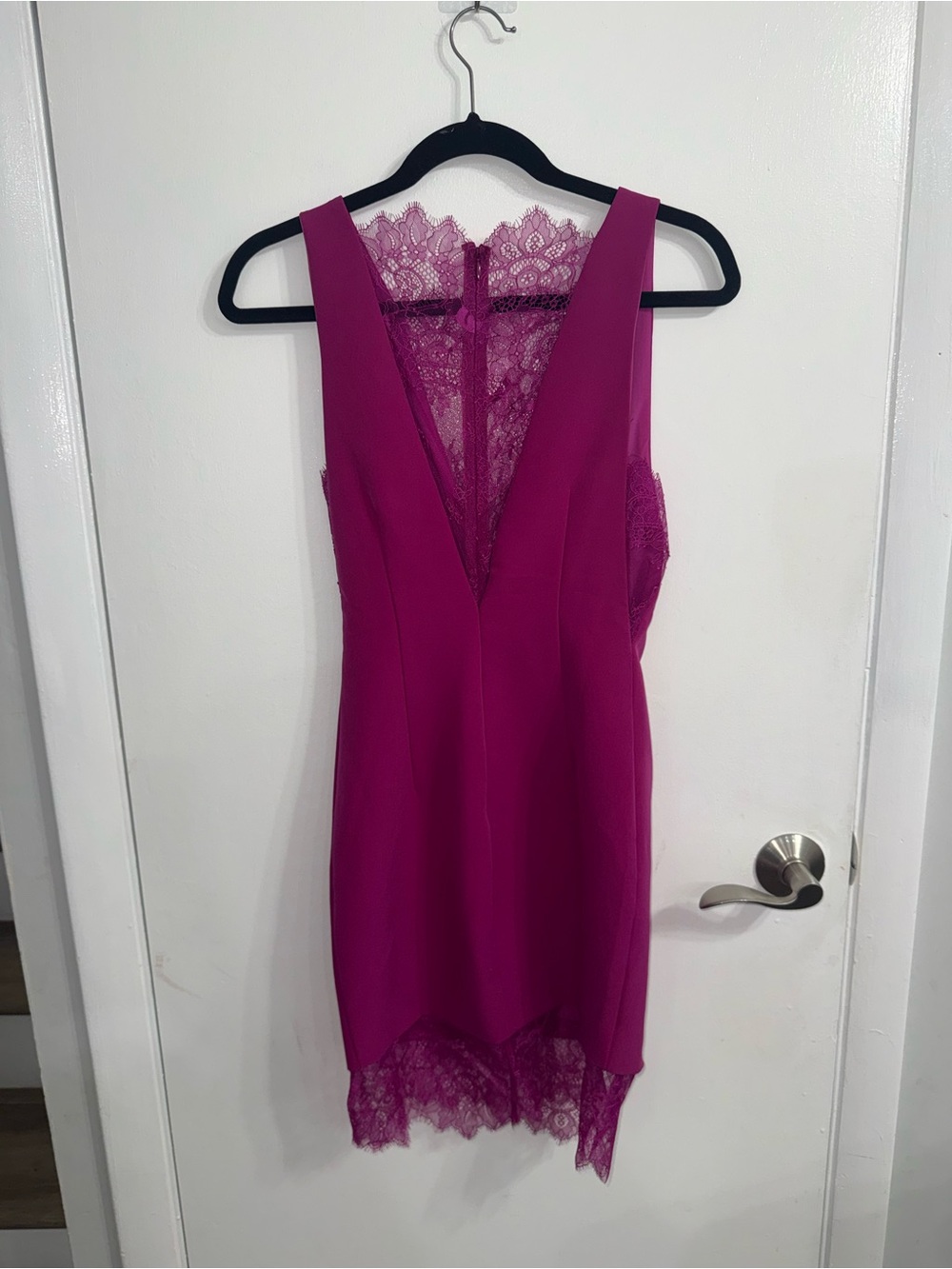X by NBD Britney Mini Dress in Magenta NWT $278 Size XS - Picture 10 of 12